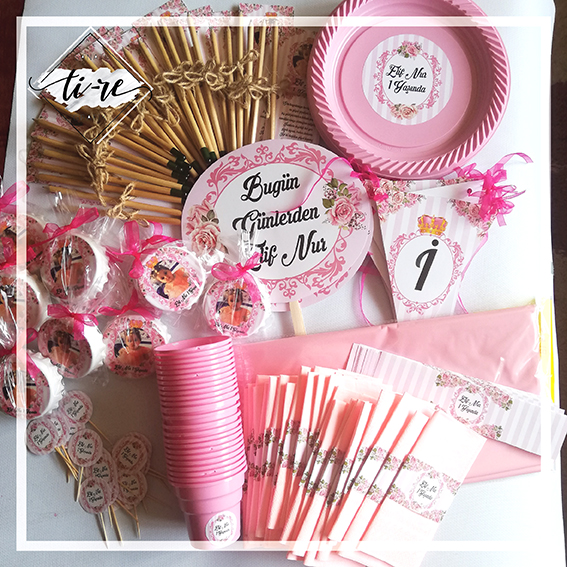 DOĞUM GÜNÜ KONSEPT ORGANİZASYON ÜRÜNLER HEDİYELİK